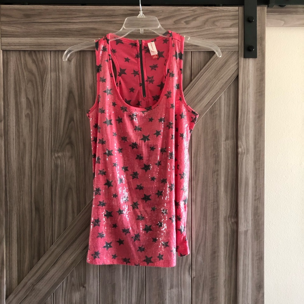 Stars and Sequins Tank Top